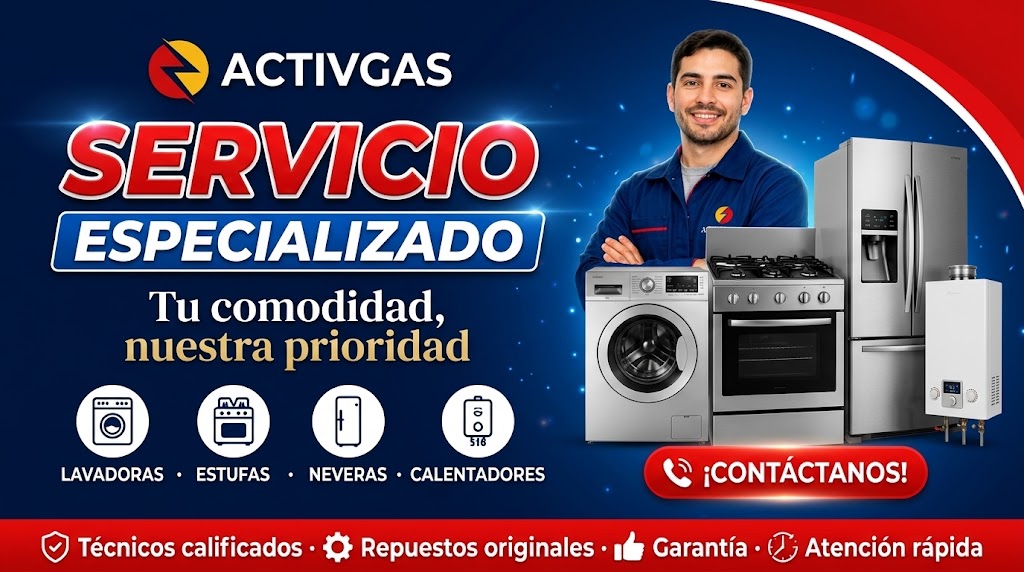 ACTIVGAS — Servicio Especializado. Tu comodidad, nuestra prioridad.